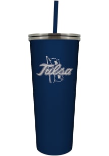 Tulsa Golden Hurricane Skinny Straw Tumbler