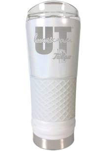 Tulsa Golden Hurricane 24oz Draft Opal Stainless Steel Tumbler - White