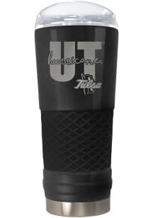 Tulsa Golden Hurricane 24oz Onyx Draft Stainless Steel Tumbler - Black