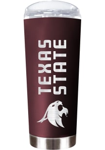 Texas State Bobcats 18 oz Roadie Stainless Steel Tumbler - Maroon