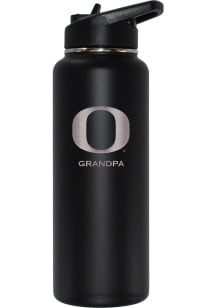 Oregon Ducks Grandpa 34oz Stainless Steel Bottle - Black