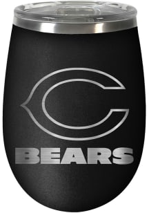 Chicago Bears 10oz Stealth Stemless Wine Stainless Steel Stemless - Black