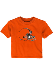 Cleveland Browns Infant Primary Logo Short Sleeve T-Shirt Orange