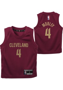 Evan Mobley  Outer Stuff Cleveland Cavaliers Boys Maroon Replica Road Basketball Jersey