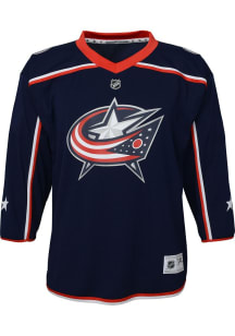 Columbus Blue Jackets Toddler Navy Blue Home Replica Jersey Hockey Jersey