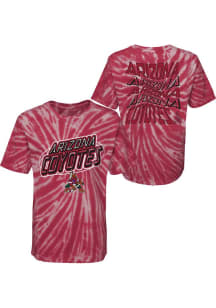 Arizona Coyotes Youth Maroon Newport Tie Dye Short Sleeve T-Shirt