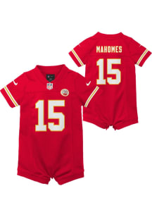 Patrick Mahomes Kansas City Chiefs Baby Red Nike Home Style Football Jersey