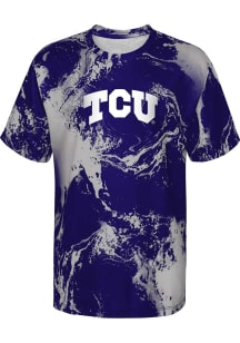 TCU Horned Frogs Youth Purple In The Mix Short Sleeve T-Shirt