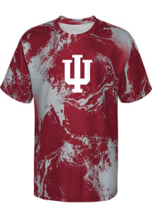 Indiana Hoosiers Boys Cardinal In The Mix Short Sleeve T-Shirt
