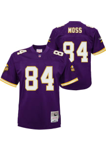 Randy Moss Minnesota Vikings Youth Purple Mitchell and Ness Legacy Road Football Jersey