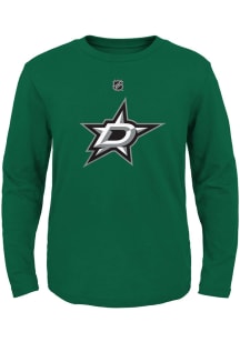 Dallas Stars Toddler Kelly Green Primary Logo Long Sleeve T-Shirt