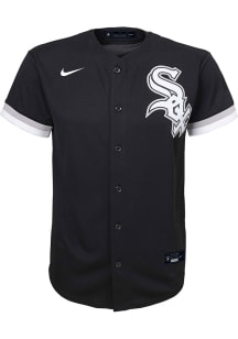 Nike White Sox Boys Black Alt Replica Baseball Jersey