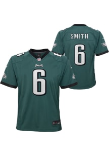Devonta Smith Philadelphia Eagles Youth Midnight Green Nike Home Game Football Jersey