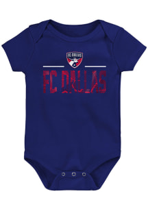 FC Dallas Baby Blue Wordmark Short Sleeve One Piece