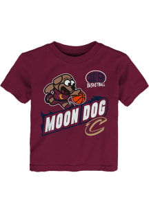 Moondog Cleveland Cavaliers Infant Sizzle Short Sleeve T-Shirt Maroon