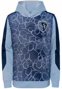 Sporting Kansas City Toddler Light Blue Header Long Sleeve Hooded Sweatshirt