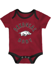 Arkansas Razorbacks Baby Cardinal Champ Set One Piece