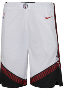 Nike Chicago Bulls Youth White City Edition Swingman Shorts