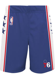 Philadelphia 76ers Boys Blue NBA Replica Shorts