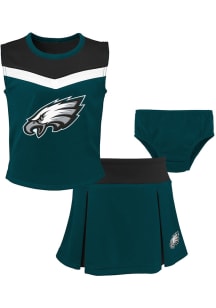 green billy j dress Nigeria Football Custom Off Shoulder Short Dress Super Eagles-Africa Spirit  by African Pride main image 1