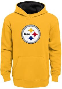 Pittsburgh Steelers Youth Gold Prime Long Sleeve Hoodie