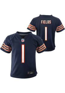Justin Fields Chicago Bears Toddler Navy Blue Nike Home Football Jersey
