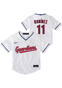 Jose Ramirez  Cleveland Guardians Toddler White Home Replica Jersey