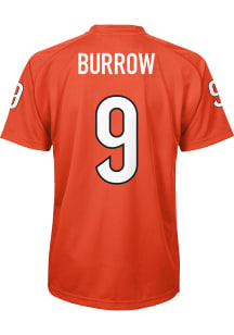 Joe Burrow Cincinnati Bengals Youth Orange NN V-Neck Player Tee