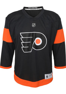 Philadelphia Boys Black Replica Third Hockey Jersey