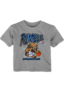 Oklahoma City Thunder Toddler Grey Game Player Short Sleeve T-Shirt