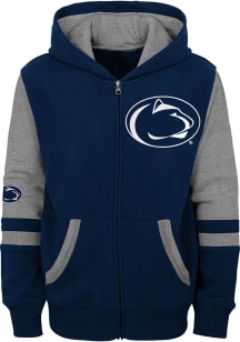 Penn State Nittany Lions Youth Navy Blue Stadium Long Sleeve Full Zip Jacket