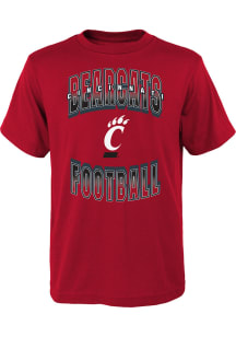 Cincinnati Bearcats Youth Red Forward Progress Short Sleeve T-Shirt
