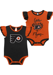 Philadelphia Flyers Baby Orange In Training Set One Piece