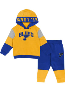 St Louis Blues Toddler Blue Big Skate Set Top and Bottom