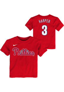 Bryce Harper Philadelphia Phillies Infant Home NN Short Sleeve Player T-Shirt Red