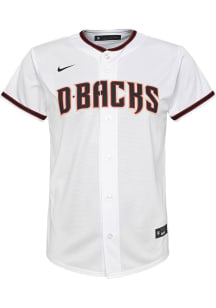 Nike Arizona Boys White Blank Replica Baseball Jersey