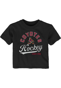 Arizona Coyotes Infant Take The Lead Short Sleeve T-Shirt Black