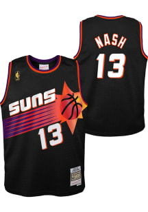 Steve Nash  Mitchell and Ness Phoenix Suns Youth Alternative Swingman Black Basketball Jersey