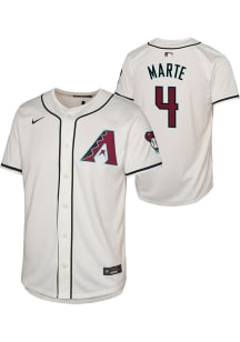 Ketel Marte  Nike Arizona Diamondbacks Youth White Home Limited Jersey