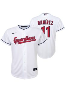 Jose Ramirez  Nike Cleveland Guardians Youth White Home Edition Jersey
