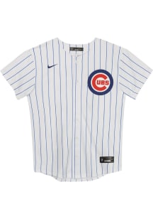 Nike Chicago Cubs Boys White Home Game Blank Baseball Jersey