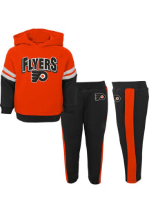 Philadelphia Flyers Boys Orange Miracle On Ice Set Set Top and Bottom