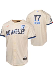 Shohei Ohtani  Nike Los Angeles Dodgers Youth White City Connect Limited Jersey
