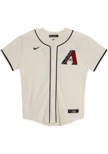 Nike Arizona Boys White Home Game Blank Baseball Jersey