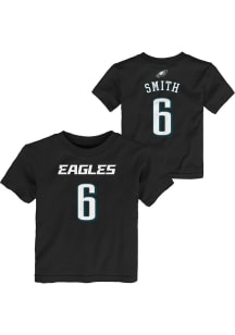 Devonta Smith Philadelphia Eagles Infant Mainliner NN Short Sleeve Player T-Shirt Black