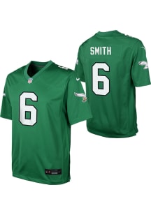 Devonta Smith Philadelphia Eagles Youth Kelly Green Nike Alt 2 Replica Football Jersey