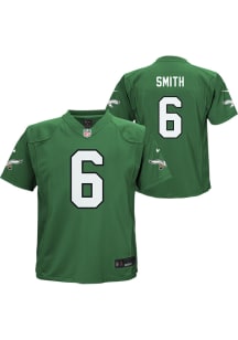 Devonta Smith Philadelphia Eagles Boys Kelly Green Nike Alt 2 Replica Football Jersey