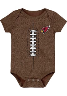 Arizona Cardinals Baby Cardinal Football Short Sleeve One Piece