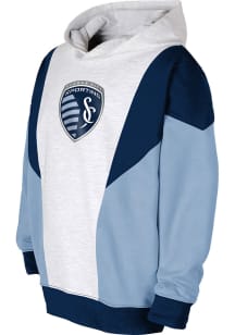 Sporting Kansas City Youth Light Blue Champion League Long Sleeve Hoodie