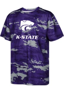 K-State Wildcats Boys Purple Scrimmage Short Sleeve T-Shirt